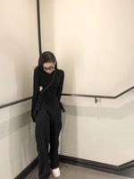 HERLIAN Black Bowknot Suit Pant | MADA IN CHINA