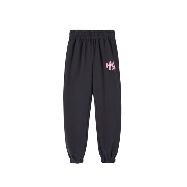 HERLIAN Black Logo Sweatpants | MADA IN CHINA