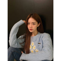 HERLIAN Blue Bees Sweatshirt | MADA IN CHINA