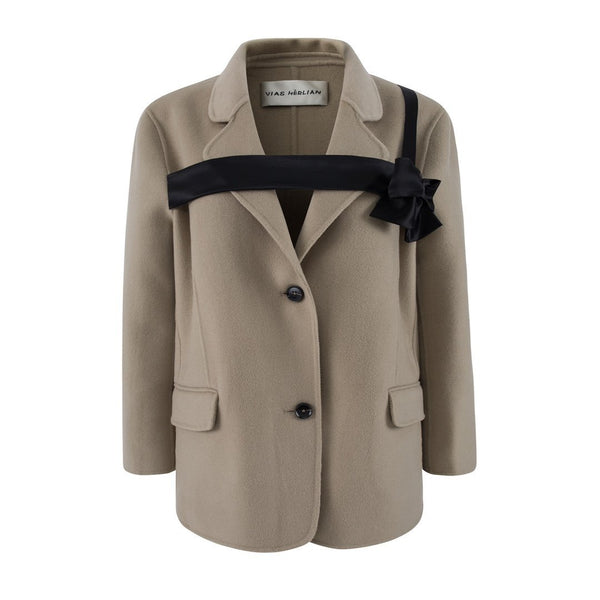 HERLIAN Bowknot Wrap Jacket | MADA IN CHINA