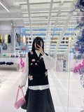HERLIAN Flower Piggy Jacquard Vest | MADA IN CHINA