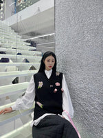 HERLIAN Flower Piggy Jacquard Vest | MADA IN CHINA