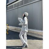 HERLIAN Painted Plaid Pants | MADA IN CHINA
