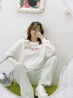 HERLIAN White Bee Logo Sweater | MADA IN CHINA